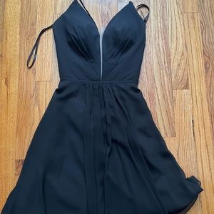 Black Faviana dress- never worn, great conditions